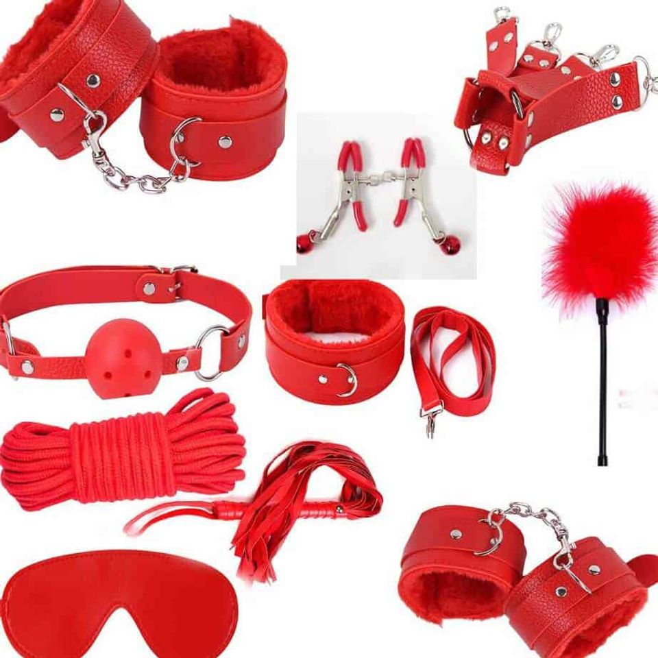 Bộ 10 Món Đồ Chơi Bạo Dâm BDSM Cao Cấp 