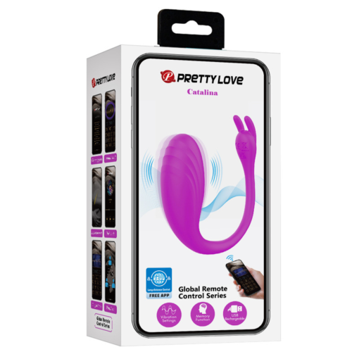 Trứng Rung Điều Khiển App Pretty Love Catalina 