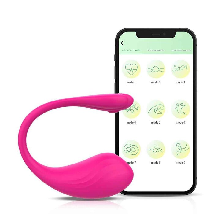 Trứng rung Jumping Eggs with APP điều khiển qua điện thoại - sextoy cao cấp