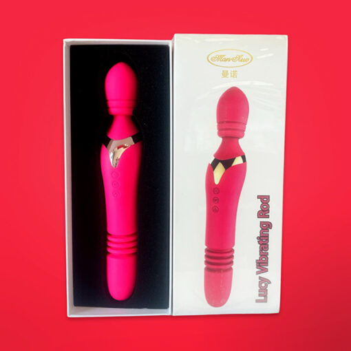 Chày rung tình yêu Lucy Vibrating Rod đầu rung đầu thụt phát nhiệt