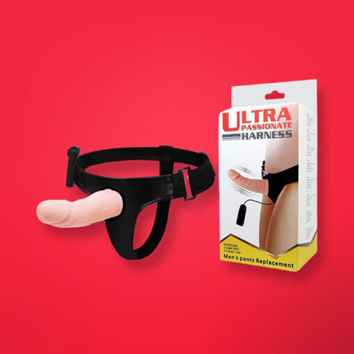 Dương vật giả quai đeo có rung Baile Ultra Harness ( freeship nội thành )