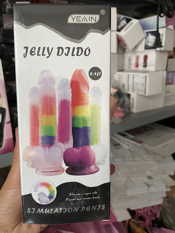Dương Vật Dính Tường Cao Cấp Yeain Jelly Dildo 6.4 inch