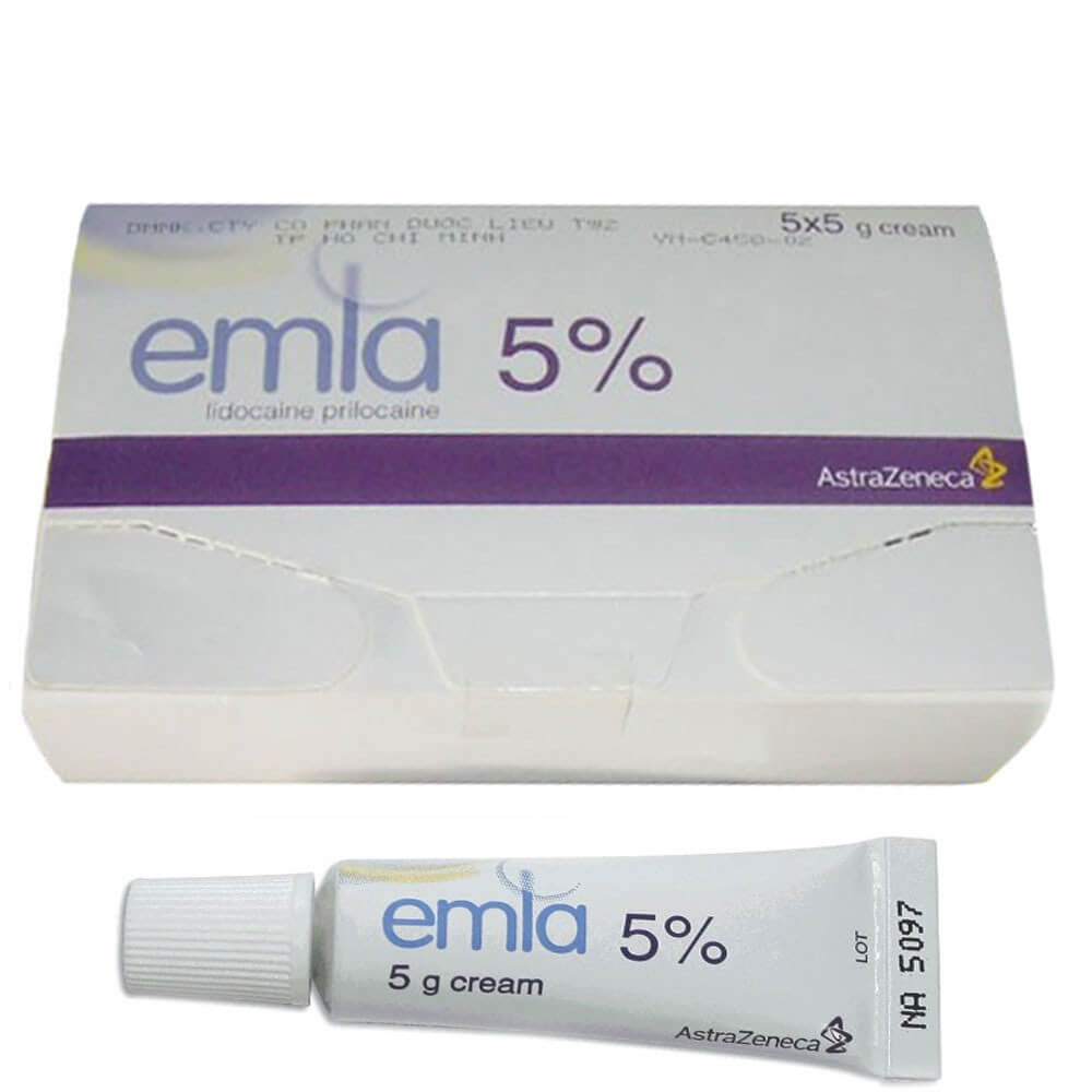 Gel Emla 5% Thụy Sĩ 5g - Tác Dụng Gây Tê Giúp Kéo Dài Thời Gian Quan Hệ