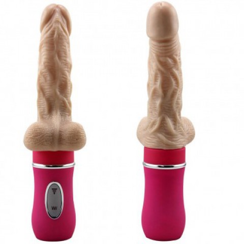 Dương vật giả Ailighter rung thụt phát nhiệt sạc điện tại Đà Nẵng- Ailighter Vibrating Heating Rechargeable Dildo