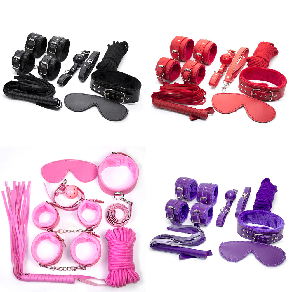 BDSM bộ đồ chơi bạo dâm 7 món cao cấp cho phòng the rạo rực