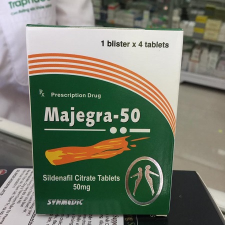 THUỐC CƯỜNG DƯƠNG MAJEGRA 50MG tại Đà Nẵng