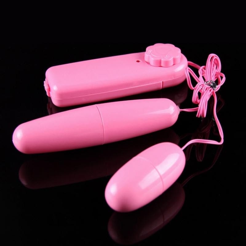 Trứng rung mini 2 đầu (cana 2 đầu)