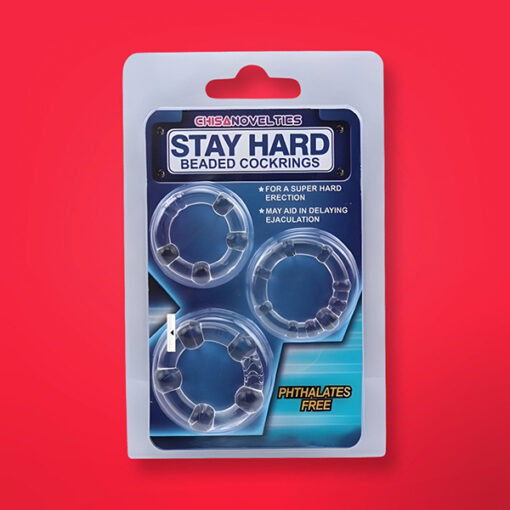 Bộ 3 vòng đeo Stay Hard hỗ trợ kéo dài thời gian cho nam